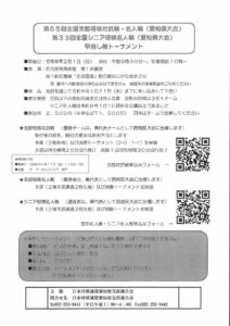 愛知県大会要領のサムネイル